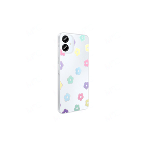 Coque transparente antichoc en silicone TPU souple à motif cœur et design folklorique pour Samsung Galaxy A06 et A57 - Product Image 5