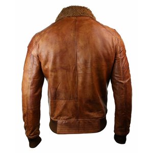 Chaqueta de cuero de piel con diseño profesional, chaqueta de piel con estampado personalizado, de alta calidad - Product Image 2