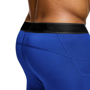 Pantalones Deportivos Unisex de Compresión, Cintura Alta Elástica, Color Personalizado, Elásticos en Cuatro Direcciones, Transpirables y de Secado Rápido - Product Image 4