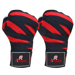 Vendas de Boxeo Personalizadas de Algodón Ecológico Transpirable Unisex para Soporte de Muñeca en Entrenamiento de Boxeo y Kickboxing - Product Image 1