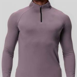 Men Fitness Quarter Zip Jacket-Ropa deportiva cómoda y elegante para deportes, entrenamiento y uso diario - Product Image 5