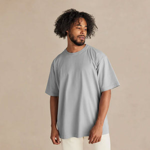 T-shirts vierges vintage en mousse à impression 3D en relief personnalisés et abordables pour hommes - Product Image 3