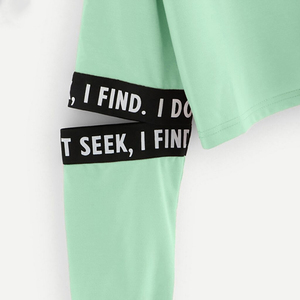 Sudaderas con capucha de manga cortada para mujer, Sudadera corta, suéter recortado con capucha fina de otoño para chicas adolescentes, accesorio de moda de invierno - Product Image 2