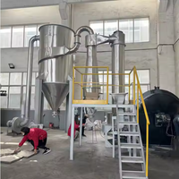 Séchoir à rotation continue pour la production alimentaire instantanée