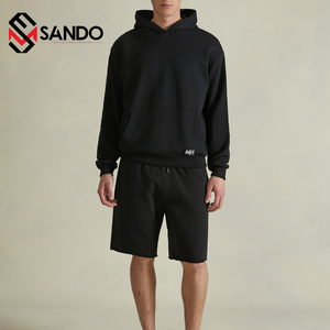 Sudadera con capucha de algodón ligero de alta calidad Unisex personalizada 3D para estampado de hojaldre lavado con ácido DISEÑO DE Treey francés bordado - Product Image 1