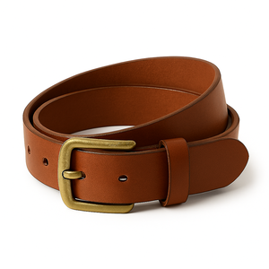 Ceinture en cuir véritable de couleur personnalisée de qualité supérieure pour hommes Classique Durable avec boucle en métal pour vêtements formels Taille personnalisée - Product Image 4