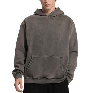 Sudaderas con capucha de alta calidad para hombre, ropa de calle a la moda, pulóver, sudaderas con capucha al por mayor, logotipo personalizado, gran tamaño, cuadrado, hombro caído - Product Image 6