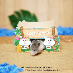 热销原创设计大型多功能仓鼠隐藏海洋风格主题木质 - Product Image 6