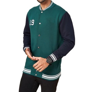 Chaqueta Universitaria de Lana para Hombre de Alta Calidad, Diseño Personalizado ODM OEM, Cuello Alto, Impermeable, Cálida, Elegante para Invierno - Product Image 1