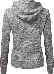 Pull à capuche en coton de haute qualité pour femmes Logo personnalisé imprimé respirant et durable pour le printemps automne grande taille XS - Product Image 3