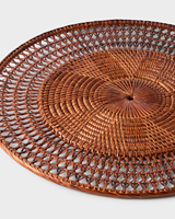 Napperon en rotin terra tissé Produits écologiques Fabriqué au Vietnam Décoration de table Napperon tissé Vente en gros Moderne
