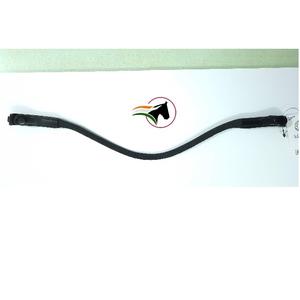 Bande de sourcils en cuir plat sans canal de haute qualité Pop Snap Button Utilisation équestre pour les sports de plein air et l'équitation - Product Image 1