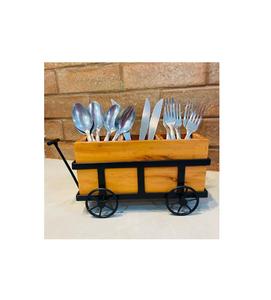 ผู้ผลิตและซัพพลายเออร์ของที่วางช้อนส้อมดีไซน์คลาสสิก ขาตั้งโลหะคุณภาพสูง ที่วางช้อนส้อมไม้ในราคาที่ถูกที่สุด - Product Image 1