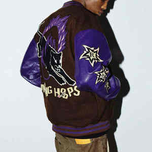 Veste universitaire personnalisée de haute qualité pour hommes et femmes, logo brodé personnalisé, veste universitaire pour hommes - Product Image 3