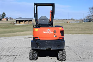 PETITE MINI EXCAVATRICE KX033-04 KUBOTA 2021 UTILISÉE ÉQUIPEMENT DE CONSTRUCTION AVEC PELLE SUR CHENILLES À MOTEUR KUBOTA - Product Image 6