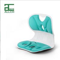 Coussin Ergonomique Orthopédique Allch pour Chaise de Bureau avec Soutien Lombaire et Dorsal en Mousse pour Corriger la Posture Assise