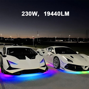 ไฟใต้ท้องรถแบบสามแถว สว่างที่สุด กันน้ำระดับ IP68 RGBIC ชุดไฟ LED ไล่สีสำหรับรถยนต์ รถบรรทุก และรถออฟโรด - Product Image 3