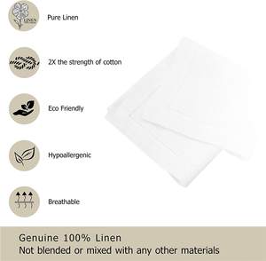 Serviettes en tissu serviettes de table lavables douces réutilisables pour la table à manger OEM de dîner de famille de fête de mariage - Product Image 4