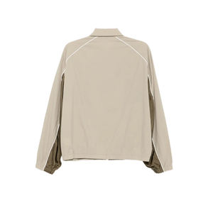 Breathable Windbreaker High Quality Custom Hoodie Color Block <b>Lightweight</b> Zipper 100% Nylon <b>Men</b> Sportswear <b>Jackets</b> For <b>Men</b> - Product Image 3