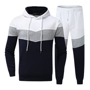 Conjunto Deportivo de 2 Piezas para Hombre, Modelo 2025, Sudadera con Capucha y Pantalones, Ropa Deportiva de Invierno, 100% Algodón, Secado Rápido y Transpirable - Product Image 1