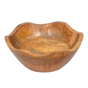 <b>Mango</b> <b>Wood</b> Salad Serving <b>Bowl</b> Restaurants & Hotel Supply <b>Bowl</b> at Cheap Price Wholesale Supply Hand Carved Wooden Decorative <b>Bowl</b> - Product Image 6