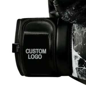 Guantes de boxeo profesionales de 8oz Guantes de boxeo de cuero PU de fabricantes personalizados para equipo de entrenamiento deportivo Guantes DE BOXEO - Product Image 6