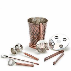 ชุดเครื่องมือบาร์เชคเกอร์ค็อกเทลทำจากสแตนเลสสำหรับใช้ในบ้าน ห้องครัว และงานปาร์ตี้ - Product Image 5