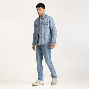 Nardon Apparel Haute Qualité 100% Coton Personnalisable Veste Denim d'Hiver Vintage pour Hommes-Vente en Gros - Product Image 4