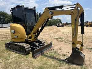 Pour mini-excavatrice sur pneus 303E CR, composants principaux comprenant le moteur, la pompe, la boîte de vitesses, le moteur Perkins, haute efficacité - Product Image 6