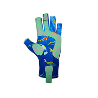 Fabricant de gants de pêche à la voile pour hommes demi-doigts confortables de haute qualité résistants aux coupures gants de pêche pour la manipulation du poisson