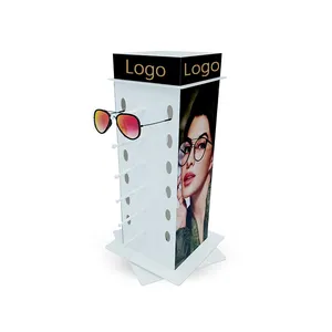 2024 Hot Sell Acrylic Rotating Sunglasses Display Rack Manufacture