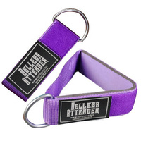 Sangle de cheville pour musculation avec anneau en D, sangle de cuisse et de jambe multi-usages pour poulie de gym, sangles en néoprène rembourrées en nylon, durables et de taille personnalisable