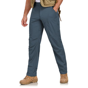 Comfortable mens softshell pants windproof waterproof breathable hiking trousers warm outdoor wear durable <b>fabric</b> - Product Image 2