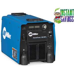 Soldadora MIG Inverter Millers AlumaPower 450 MPa 907483 Portátil IGBT para Construcción, Acero Inoxidable, Diámetro de Alambre de 0.8 mm, Nueva - Product Image 2