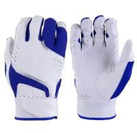 Guantes de Bateo de Béisbol Profesionales Personalizados de Alta Calidad para Hombre 2025, Protección para las Manos, Guantes de Bateo de Béisbol de Cuero de 0.9MM