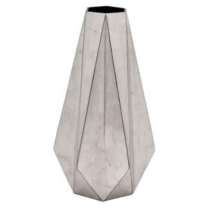 Florero y jardineras de flores hechas a mano modernas personalizadas al por mayor de Metal de alta calidad con acabado plateado con la mejor calidad - Product Image 1