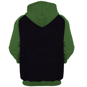 Ropa de calle personalizada 100 por ciento de algodón Sudadera con capucha de cara completa Cremallera hasta capucha Sudadera con capucha de moda con cremallera - Product Image 6