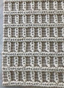 Grand tapis tressé en laine tissé plat personnalisé moderne ensembles de tapis contemporains non teints pour cuisine utilisation intérieure porte prix d'usine - Product Image 6