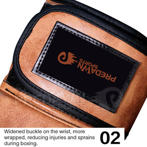 Gants de boxe professionnels gants de boxe en vrac 2024 nouveau design gants de boxe en gros logo personnalisé - Product Image 5