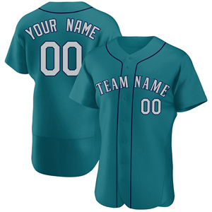 Maillot de baseball à manches courtes pour hommes, design respirant, pour adultes, sport de plein air, sublimation, OEM personnalisé, 100% polyester - Product Image 4