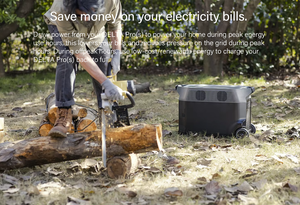 Power Station DELTA PRO CN LiFePO4 MPPT 便携式太阳能发电机 360W 纯正弦波 远程手电筒 汽车兼容 AU - Product Image 5