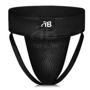 ชุดขาหนีบหนังวัวสำหรับฝึกคิกบ็อกซิ่งและชกมวย - Product Image 1