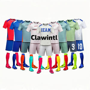 Ropa deportiva de fútbol de diseño personalizado, uniforme de equipo de fútbol, conjuntos de camisetas de fútbol de práctica para hombres, conjunto de camisetas de sublimación - Product Image 3