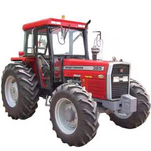 Tracteur agricole Massey Ferguson 385, 12 CV, tracteur utilitaire avec cabine fermée, tracteur à roues pour travaux sur le terrain - Product Image 3