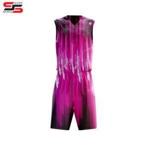 Vente en gros de maillot de basket-ball personnalisé PURE maillot de basket-ball pour enfants hommes uniforme de basket-ball sublimation rugby kit complet haut à porter - Product Image 6