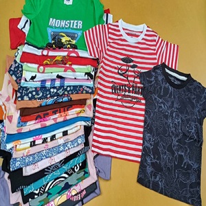 Ropa de manga corta para niñas, lote de ropa de verano y otoño, camiseta para niños y bebés, Premium Camiseta de algodón con estampado de cartón - Product Image 6