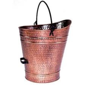 Cubo de carbón de metal de grado profesional de gran capacidad con construcción duradera ideal para restaurantes y hogares de barbacoa - Product Image 1