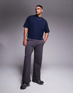 T-shirt da uomo di alta qualità cotone 100% girocollo personalizzato Logo Streetwear <span class=keywords><strong>drk</strong></span> colore blu t-shirt da uomo - Product Image 2