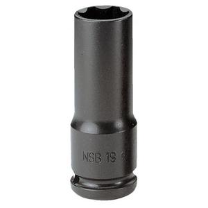Llaves de Impacto Facom de 1/2'' de Largo Alcance, Métricas, de Pared Delgada, de 6 Puntas, de Calidad Premium - Product Image 3