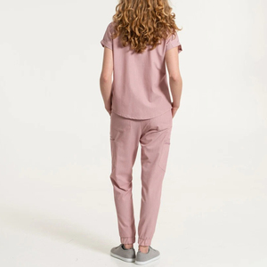 Jogger Scrub Set Modern Mandarin 2pckt Top avec 7pckt Bottom - Product Image 6